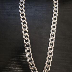 Napier Silver-Tone Chain Necklace